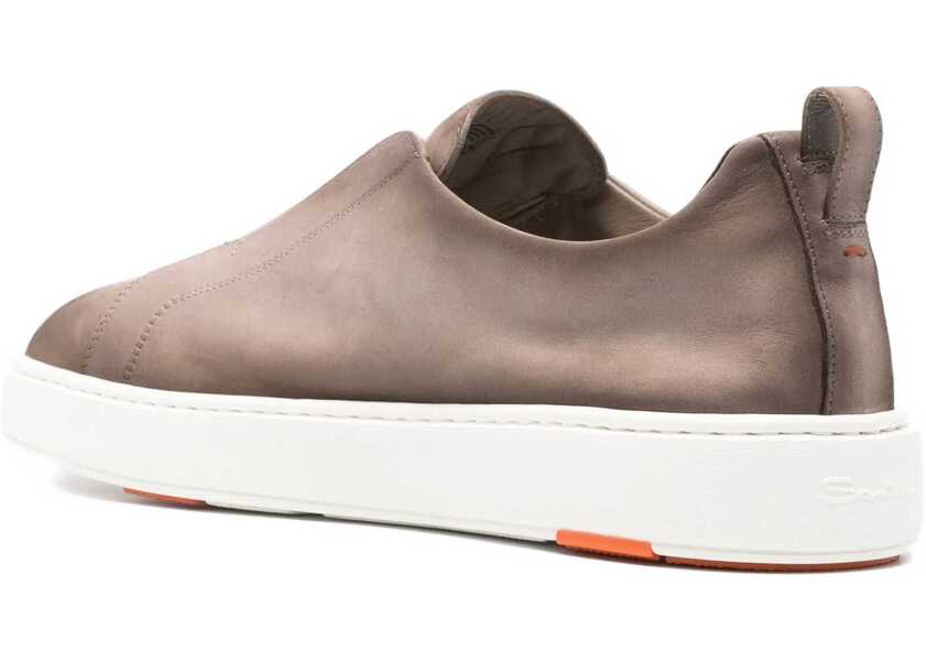 Sneakers Santoni Slip-on Sneakers BEIGE Barbati (BM 19644704) 3