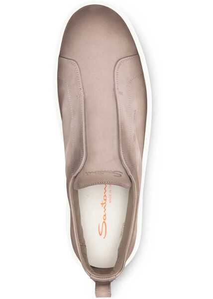 Sneakers Santoni Slip-on Sneakers BEIGE Barbati (BM 19644704) 4