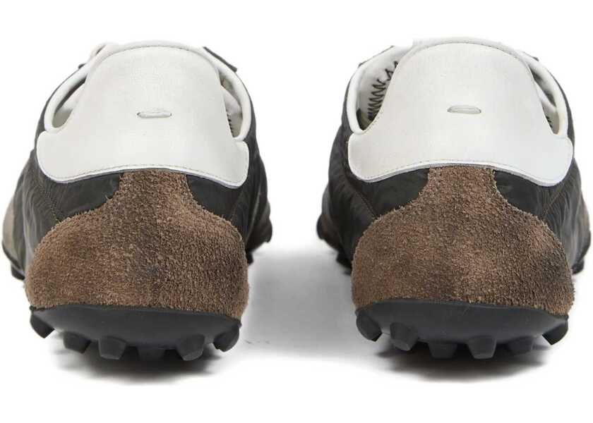 Sneakers Maison Margiela Nylon Sprinters Sneakers DUSTY GREEN/BLACK Barbati (BM 19644713) 3