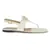 Valentino Garavani Leather thong Sandals IVORY