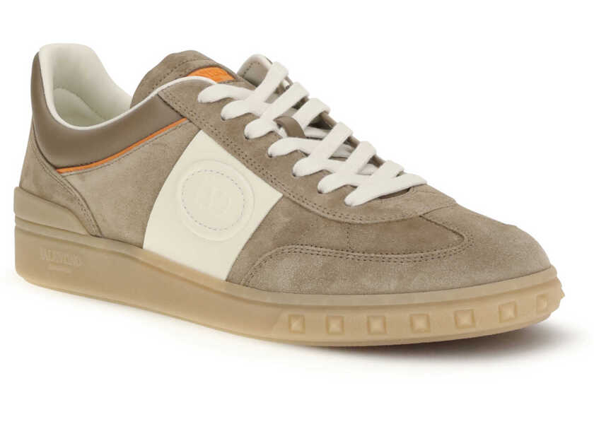 Sneakers Valentino Garavani Upvillage Sneakers DARK KHAKI/IVORY-PUMPKIN-DK KHAKI/IV/AM Barbati (BM 19644722) 2