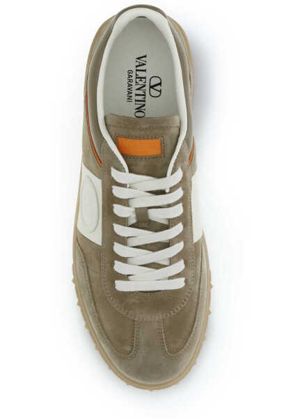 Sneakers Valentino Garavani Upvillage Sneakers DARK KHAKI/IVORY-PUMPKIN-DK KHAKI/IV/AM Barbati (BM 19644722) 4