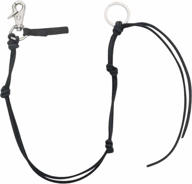 Coliere OUR LEGACY Necklace crafted from grained leather cord BLACK Barbati (BM 19644737) 1