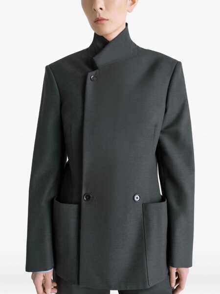 Sacouri LEMAIRE Double-Breasted Jacket GREY Femei (BM 19644797) 3