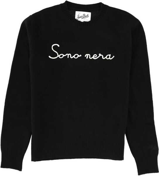 Pulovere casual Mc2 Saint Barth New Queen Jersey BLACK Femei (BM 19644803) 1