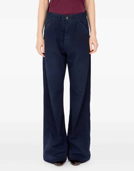 Blugi skinny Maison Margiela Pants Herringbone BLUE Femei (BM 19644815) 3