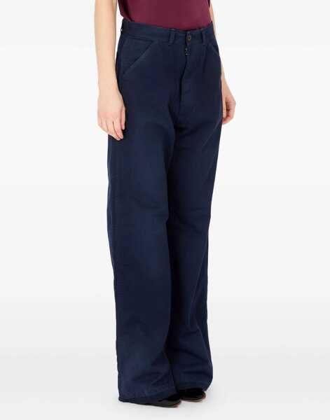 Blugi skinny Maison Margiela Pants Herringbone BLUE Femei (BM 19644815) 4