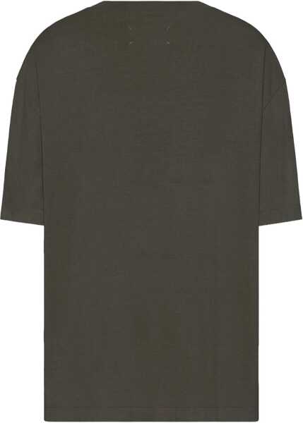 Tricouri Maison Margiela T-Shirt With Logo BROWN Barbati (BM 19644821) 2