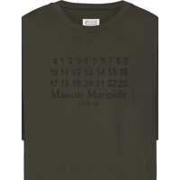 Tricouri Maison Margiela pentru Barbati - Tricouri Maison Margiela T-Shirt With Logo BROWN Barbati (BM 19644821) - B-mall.ro