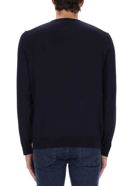 Pulovere Hugo Boss Logo Sweater BLUE Barbati (BM 19644836) 3