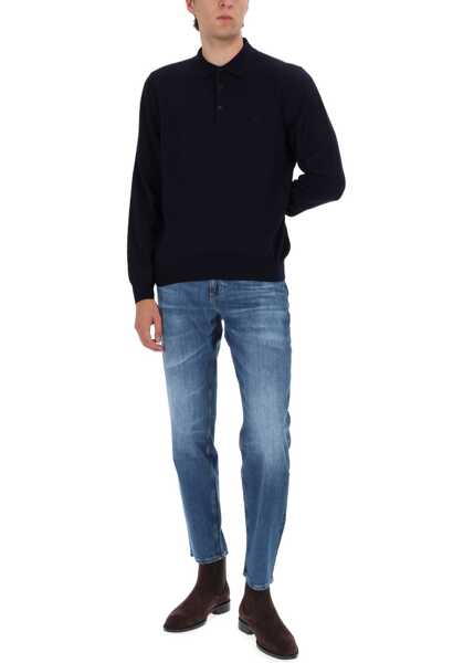 Blugi drepti Hugo Boss Jeans Maine BLUE Barbati (BM 19644842) 2