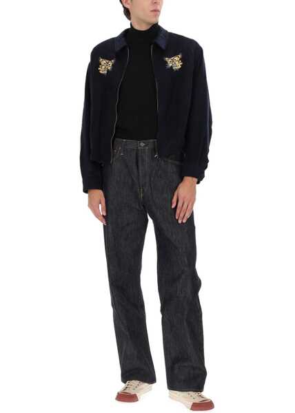 Jachete VISVIM Norad Blouson Jacket BLUE Barbati (BM 19644875) 2