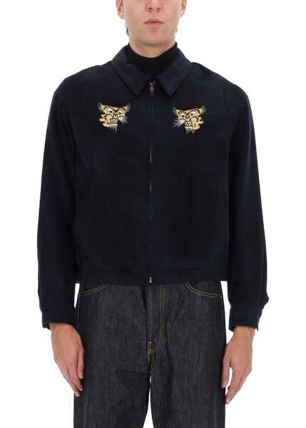 Jachete VISVIM Norad Blouson Jacket BLUE Barbati (BM 19644875) 1