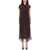 PALOMA WOOL Midi Dress "Sully" BROWN