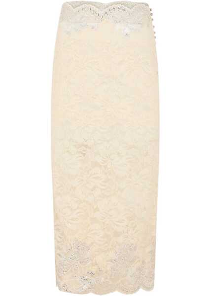 Fuste casual RABANNE Midi Skirt Jupe IVORY Femei (BM 19644896) 2