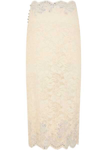 Fuste casual RABANNE Midi Skirt Jupe IVORY Femei (BM 19644896) 1