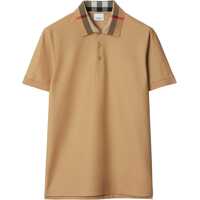 Tricouri Polo Burberry Polo Shirt With "Check" Collar