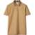 Burberry Polo Shirt With "Check" Collar BEIGE