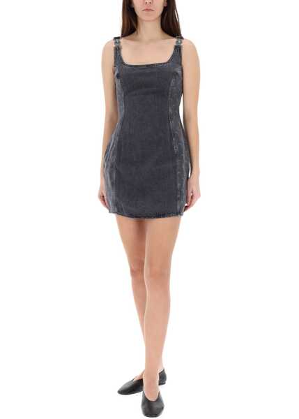 Rochii casual MARINE SERRE Moon Laser Mini Dress GREY Femei (BM 19644935) 2