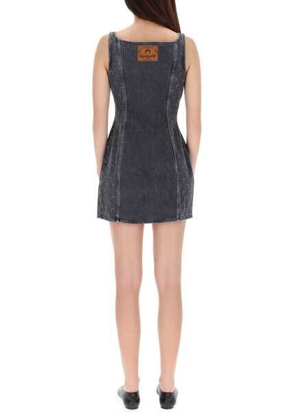 Rochii casual MARINE SERRE Moon Laser Mini Dress GREY Femei (BM 19644935) 3