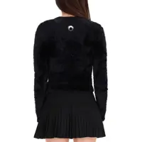 Pulovere casual Dama pagina 4 - Pulovere casual MARINE SERRE Wild Fluffy Jersey BLACK Femei (BM 19644962) - B-mall.ro