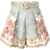 ZIMMERMANN "Daylight" Shorts MULTICOLOUR
