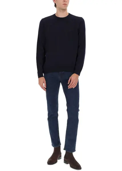 Blugi drepti Hugo Boss Delaware Jeans BLUE Barbati (BM 19644983) 2