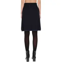 Fuste casual Dama - Fuste casual Maison Margiela Wool Midi Skirt BLUE Femei (BM 19645001) - B-mall.ro