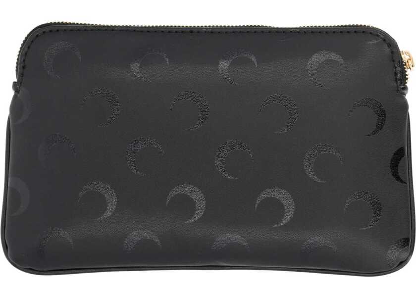 Portofele MARINE SERRE Wallet Moon BLACK Femei (BM 19645007) 2