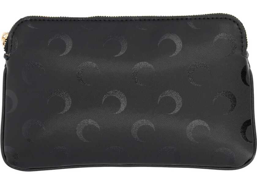 Portofele MARINE SERRE Wallet Moon BLACK Femei (BM 19645007) 1