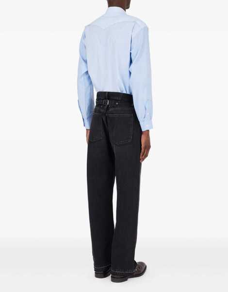 Blugi drepti Maison Margiela Five Pockets Jeans BLACK Barbati (BM 19645010) 4