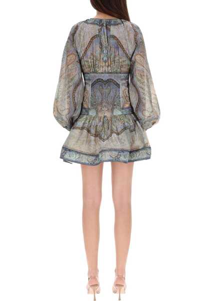 Rochii casual ZIMMERMANN Wonderlust Mini Dress MULTICOLOUR Femei (BM 19645025) 4