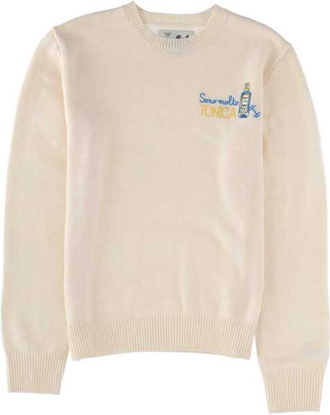 Bluze de trening Mc2 Saint Barth New Queen Jersey With Embroidery IVORY Femei (BM 19645049) 1