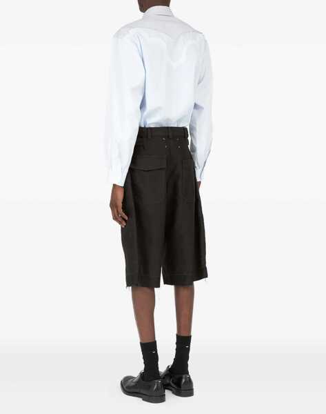 Pantaloni scurti Maison Margiela Shorts With Pockets BROWN Barbati (BM 19645052) 4