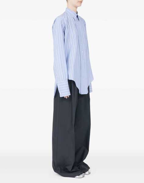 Bluze Maison Margiela Cotton Shirt BLUE Femei (BM 19645058) 3