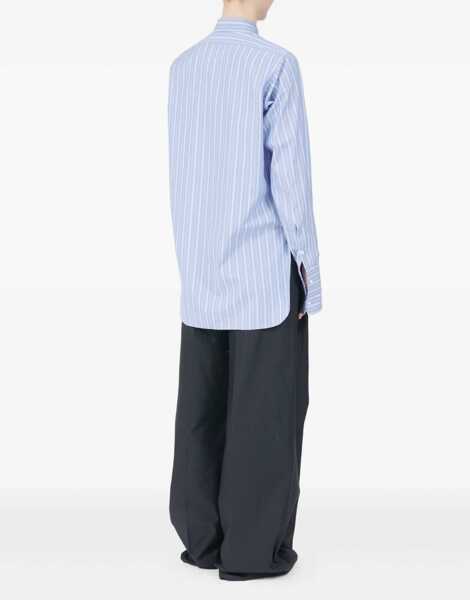 Bluze Maison Margiela Cotton Shirt BLUE Femei (BM 19645058) 4