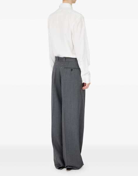 Pantaloni Maison Margiela Tailored Pants GREY Femei (BM 19645085) 4