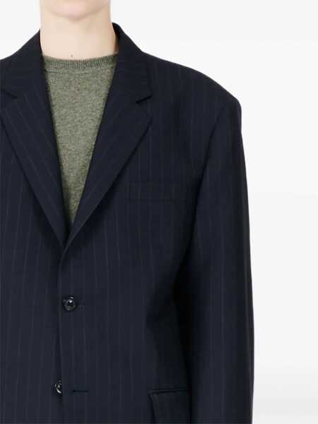 Sacouri office Maison Margiela Wool Jacket BLUE Femei (BM 19645103) 5