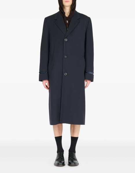 Paltoane Maison Margiela Wool Coat BLUE Femei (BM 19645118) 2