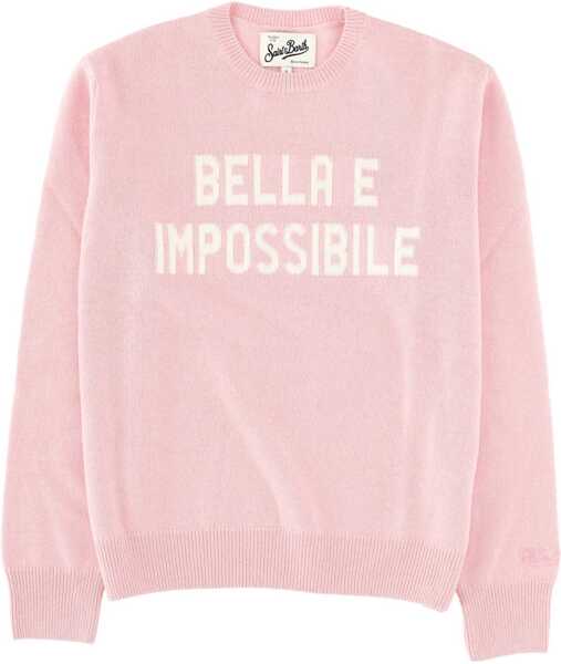 Pulovere casual Mc2 Saint Barth New Queen Jersey PINK Femei (BM 19645145) 1