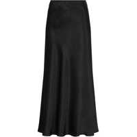 Fuste casual Satin Midi Skirt Femei
