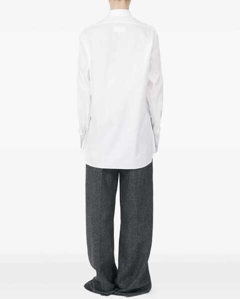Bluze Maison Margiela Cotton Shirt WHITE Femei (BM 19645169) 4