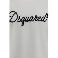Tricouri pentru Barbati - Tricouri DSQUARED2 T-shirt with logo WHITE Barbati (BM 19645550) - B-mall.ro