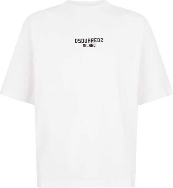 Tricouri DSQUARED2 Milano T-shirt WHITE Barbati (BM 19645553) 1