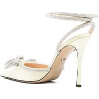 Sandale Dama - Sandale MACH & MACH Satin Pumps PASTEL YELLOW Femei (BM 19645559) - B-mall.ro