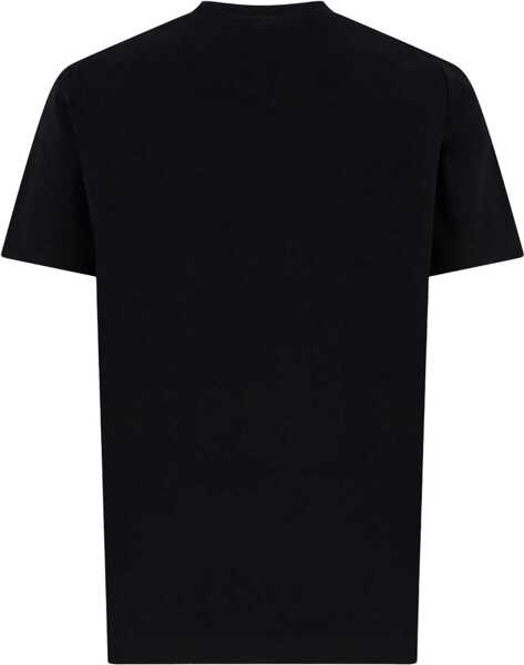 Tricouri DSQUARED2 T-shirt with Dsquared2 Milano logo printed BLACK Barbati (BM 19645568) 2