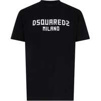 Tricouri T-shirt with “Dsquared2 Milano” logo printed Barbati