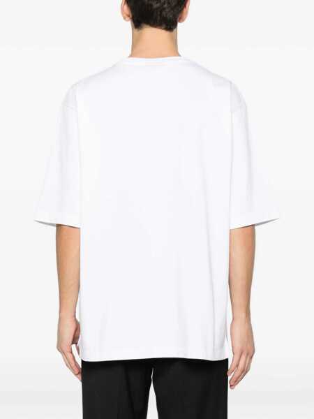 Tricouri DSQUARED2 Signature T-shirt WHITE Barbati (BM 19645577) 4