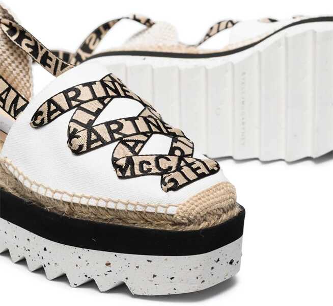 Sneakers Stella McCartney Espadrille Gaia With Platform BEIGE Femei (BM 19647806) 2