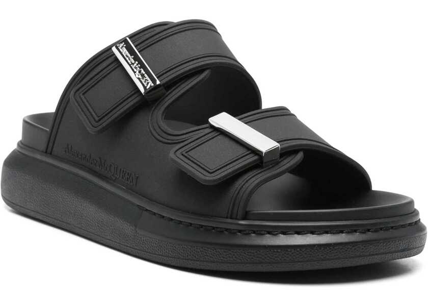 Sandale Alexander McQueen Sandalo Hybrid Oversize BLACK Femei (BM 19647839) 2